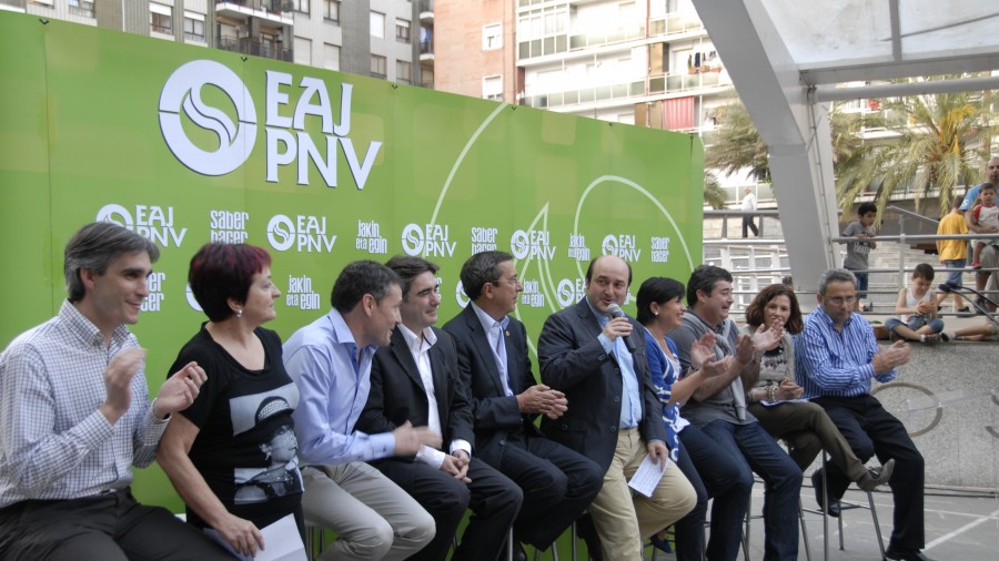 Acto de presentación de candidatos del Txorierri en Astrabudua