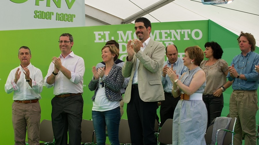 Acto en Donostia (Plaza Trinidad)