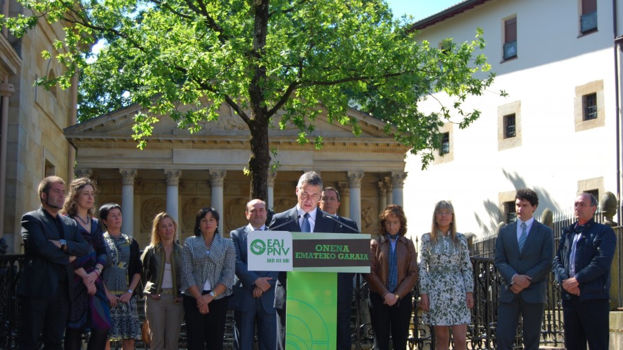 Acto en Gernika (Elecciones 2011)