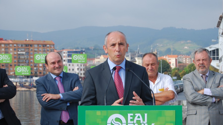 Josu Erkoreka en Bermeo