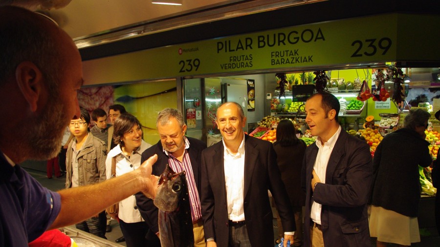 Josu Erkoreka Erribera merkatuan
