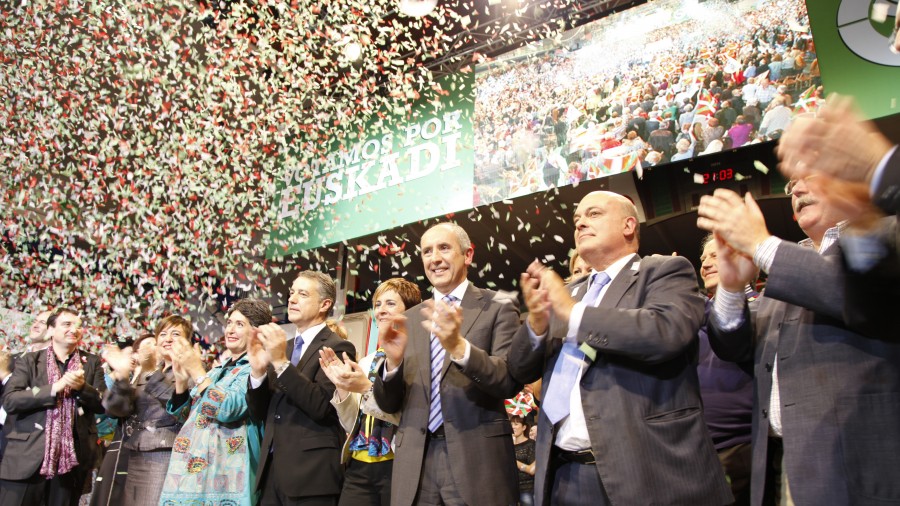 Acto de cierre de campaña en 