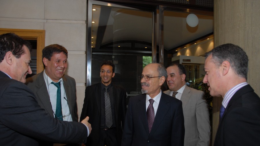 Iñigo Urkullu reunión con Embajador de Marruecos