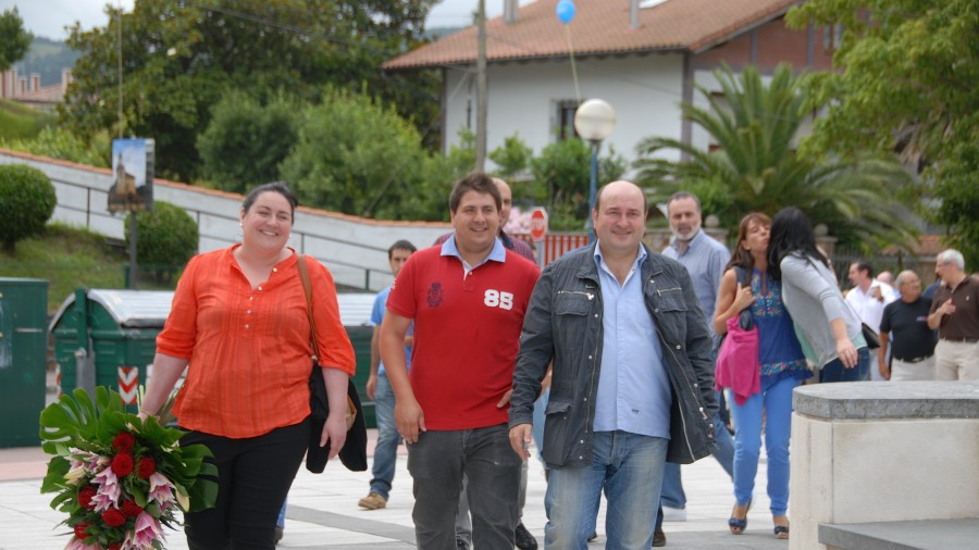 Andoni Ortuzar en el Alderdikide eguna de Bakio
