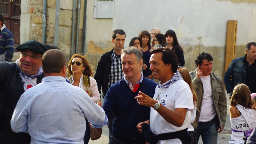 Iñigo Urkullu en Kanpezu