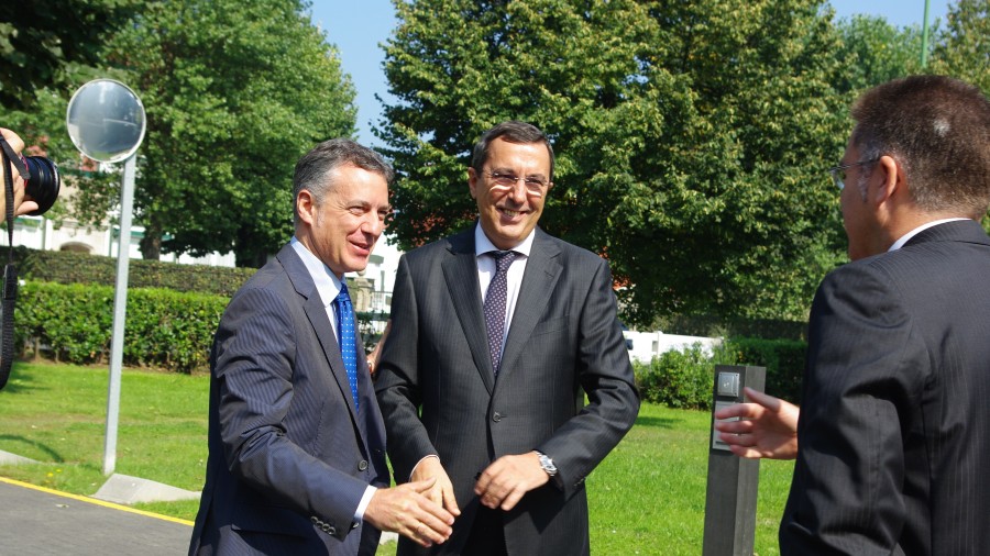 Iñigo Urkullu Biscaytik Zentroan