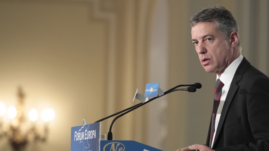 Iñigo Urkullu - Conferencia en Madrid en el Foro Nueva Economía 