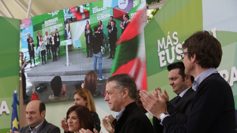 Urkullu renueva la apuesta de EAJ-PNV por el empleo