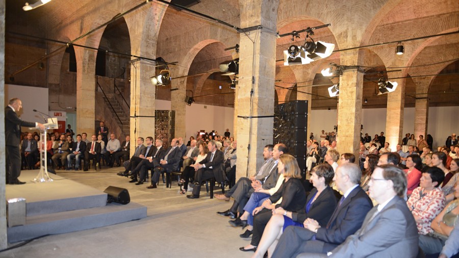 Encuentro con la sociedad alavesa: Ortuzar, González, Urtaran 