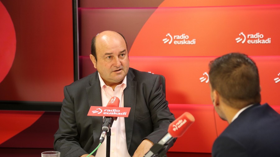 Andoni Ortuzar en Radio Euskadi 20150914