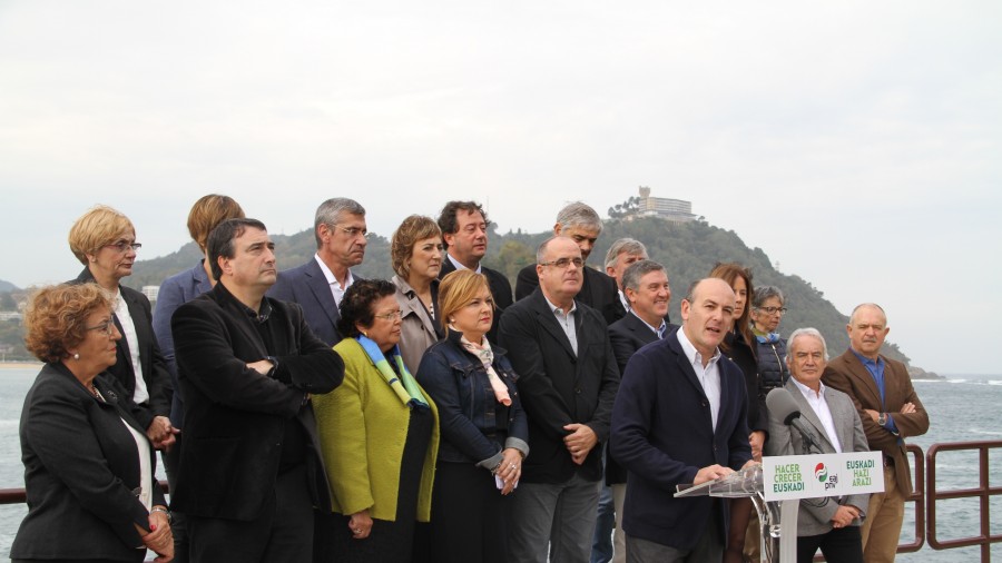 Presentación Candidaturas Congreso y Senado por Gipuzkoa 2015