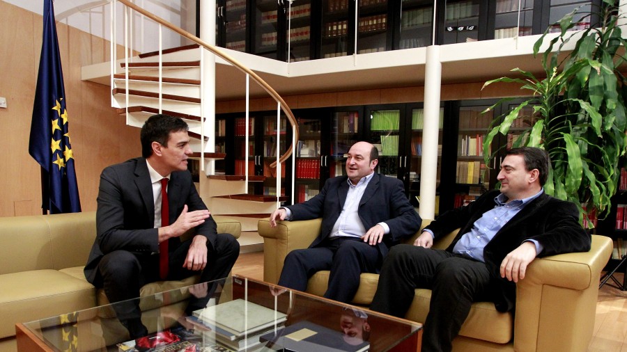 Reunión Ortuzar y Sánchez