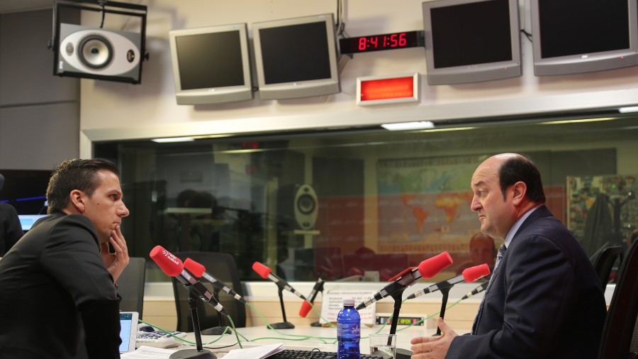 Andoni Ortuzar en Boulevard de Radio Euskadi - abril 2016