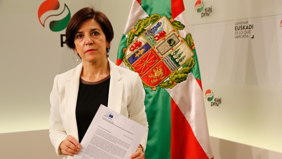 Izaskun Bilbao sobre el veto a la  Ikurriña en Eurovision