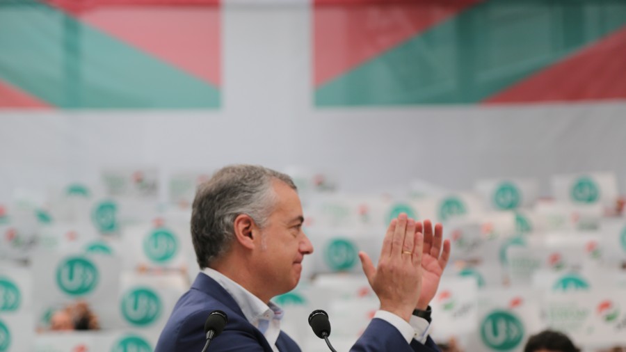 Proclamación Iñigo Urkullu candidato a Lehendakari 2016