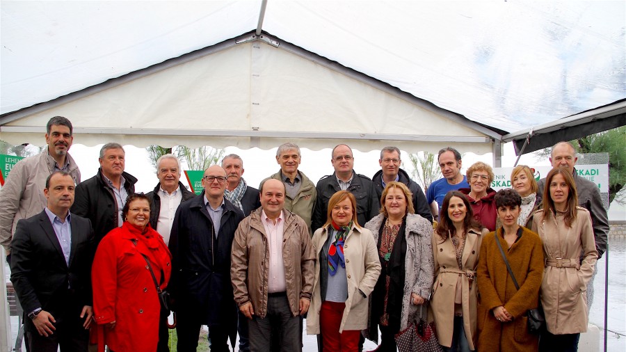 	Presentación de las candidaturas de EAJ-PNV al Congreso y al Senado por Gipuzkoa