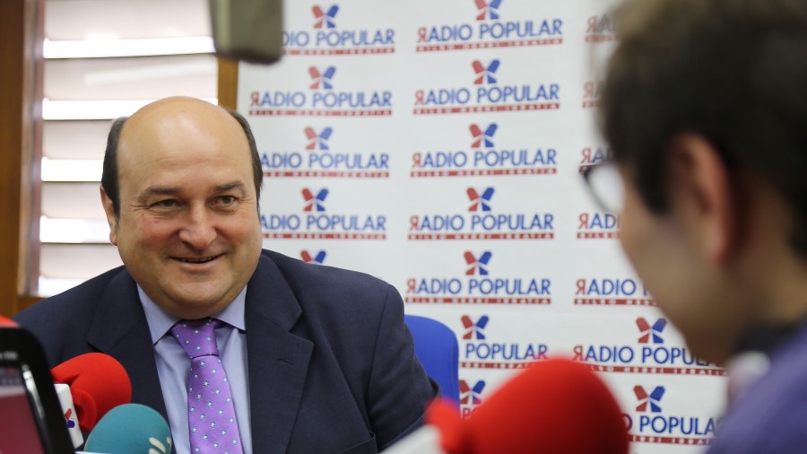 Andoni Ortuzar en Radio Popular - Mayo 2016