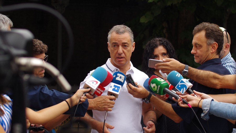 Iñigo Urkullu en Laudio