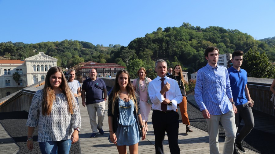 Iñigo Urkullu. Bizkaia-Juventud