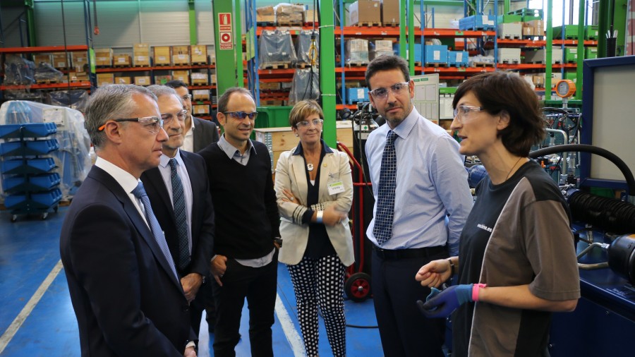 Iñigo Urkullu. Industria e Innovación. Beasain
