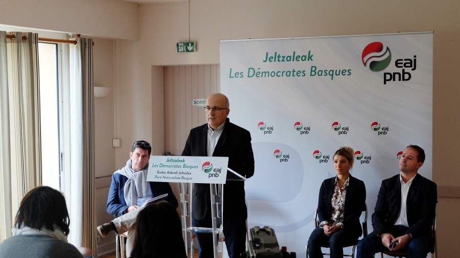 Candidatos de EAJ-PNB  a las Elecciones Legislativas francesas
