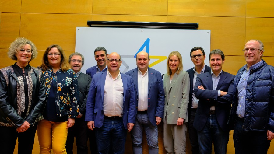 Reunión EAJ-PNV y CC en Las Palmas de Gran Canaria