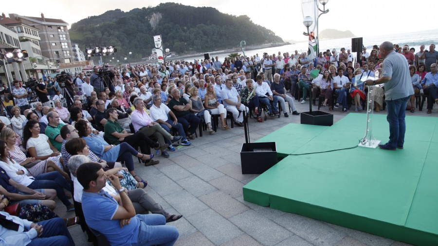 Inicio del curso político en Zarautz - 2018