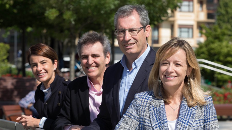 Acto Comunicación. Irun. Markel Olano, Xabier Iridoy