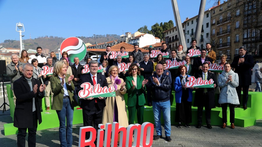 2023 Presentación de Juan Mari Aburto Rique como candidato a la alcaldía de Bilbao por EAJ-PNV