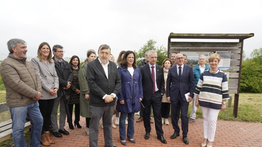 28-M Ciudad verde de la industria Artolazabal, González, Suso, Tapia, Urkullu