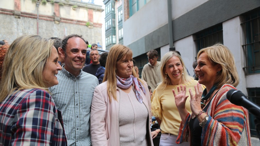 Declaraciones de Itxaso Atutxa en Portugalete