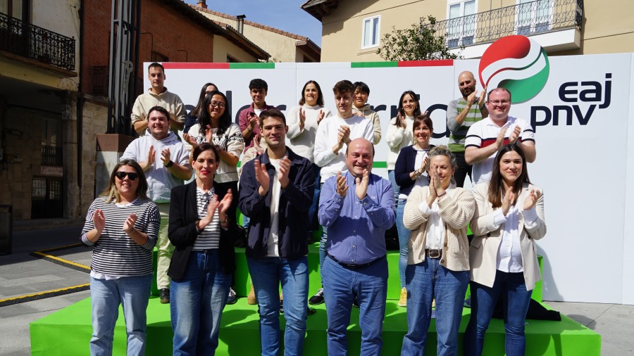 21-A Presentación de la candidatura de EAJ-PNV en Llanada Alavesa