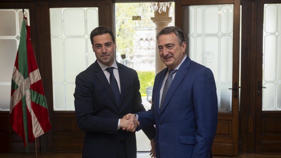 Aitor Esteban-Imanol Pradales Lehendakaria, bilera 