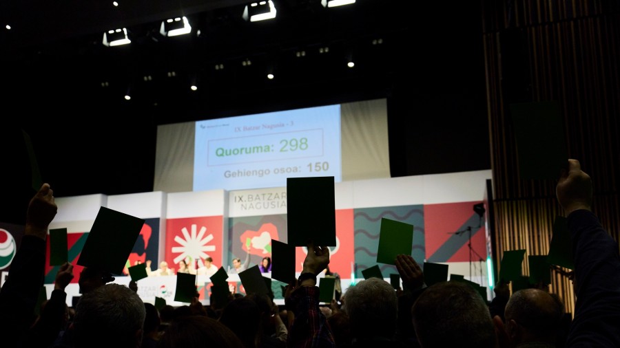 EAJren IX. Batzar Nagusia, Gasteizen