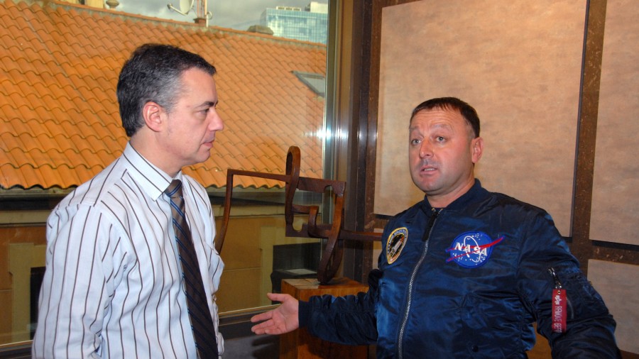 Josu Feijook Iñigo Urkullu bisitatu du