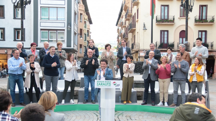 El PNV presenta su equipo y los ejes principales de su programa para “seguir fortaleciendo Zarautz”