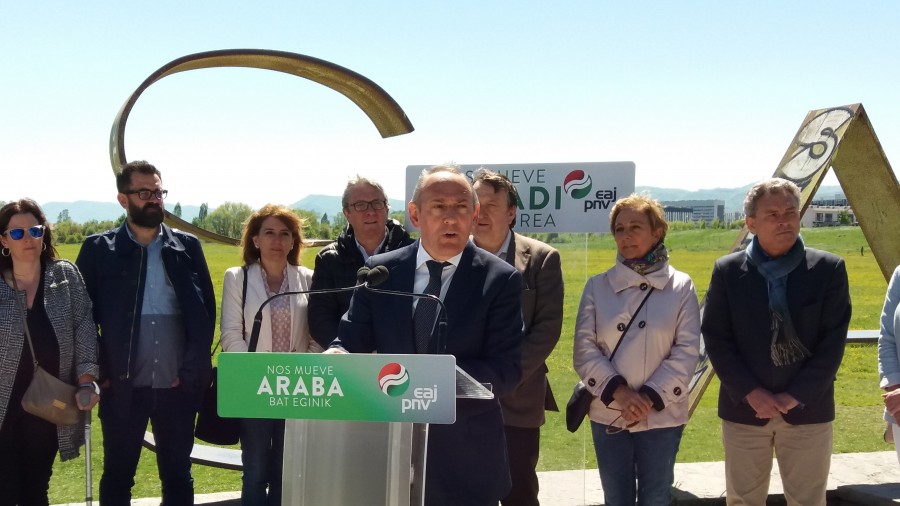 Ramiro González anuncia 60 medidas para lograr “una Álava limpia y responsable con el clima”