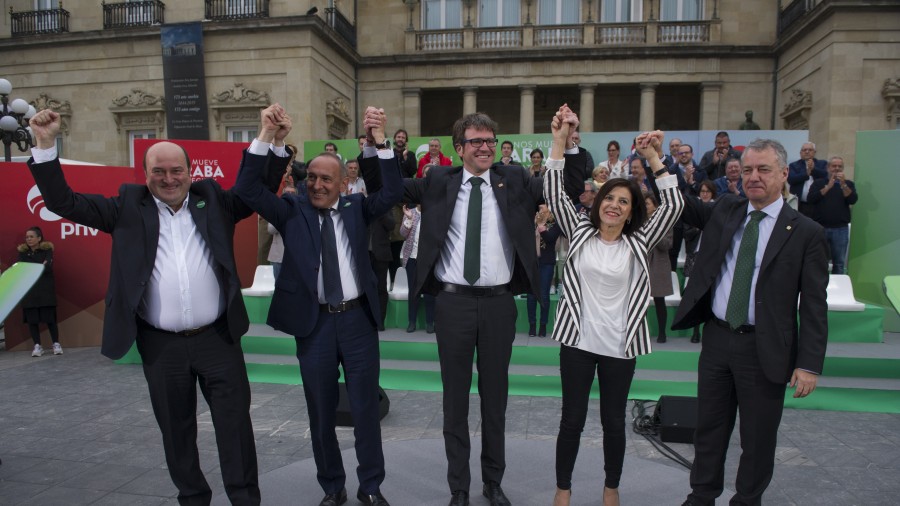 Ortuzar pone el saber hacer de EAJ-PNV “al servicio de Gasteiz” frente al modelo de la Izquierda Abertzale que fracasó en Gipuzkoa