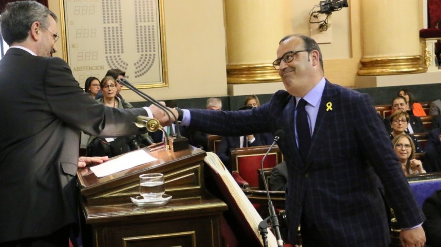 EAJ-PNV materializa su colaboración con Junts per Catalunya cediéndole un senador para mantener su Grupo Parlamentario