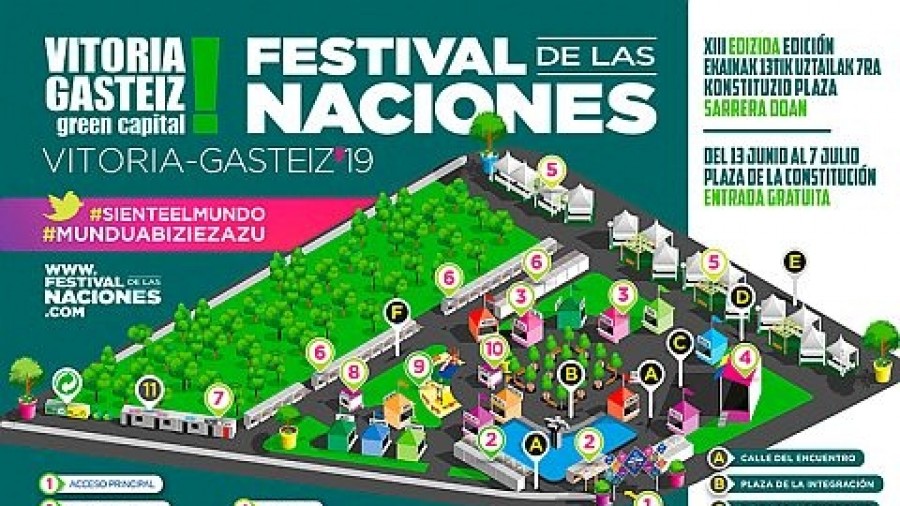 El Festival de las Naciones celebra su XIII edición basada en la fusión intercultural 