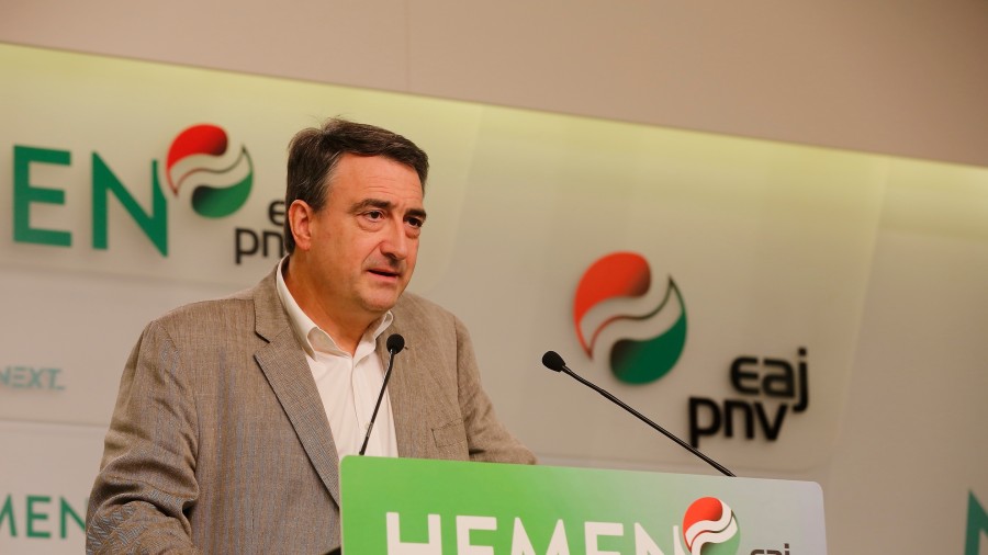 EAJ-PNV lamenta el tiempo perdido y el auge de Vox pero valora de forma positiva el preacuerdo anunciado por PSOE y Podemos