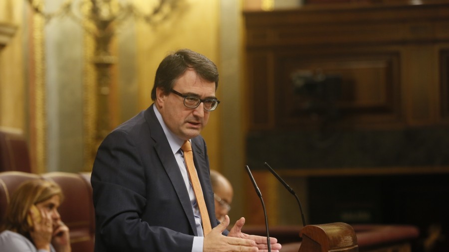 Aitor Esteban acusa a EH Bildu de “poner en riesgo” la transferencia del régimen económico de la SS por someterla a debate en el Parlamento español