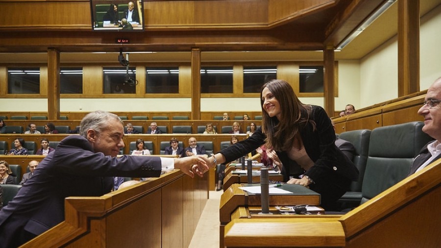 EAJ-PNV apoya la comparecencia del Lehendakari en la Diputación Permanente para explicar la gestión del Gobierno Vaso ante el coronavirus