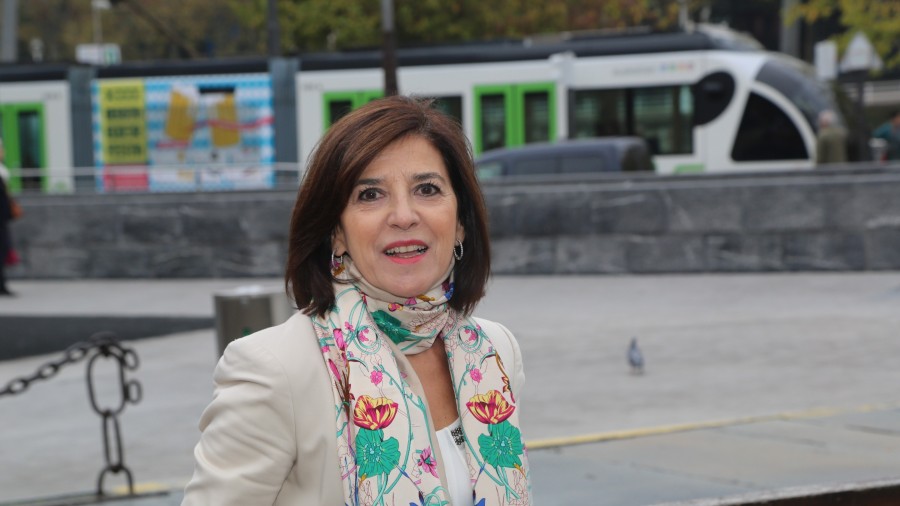 Kamioiak gidatzeko denborak pandemiak planteatzen dituen beharretara egokitzeko irizpide komunak eskatu dizkio Izaskun Bilbao Barandikak Bruselari  