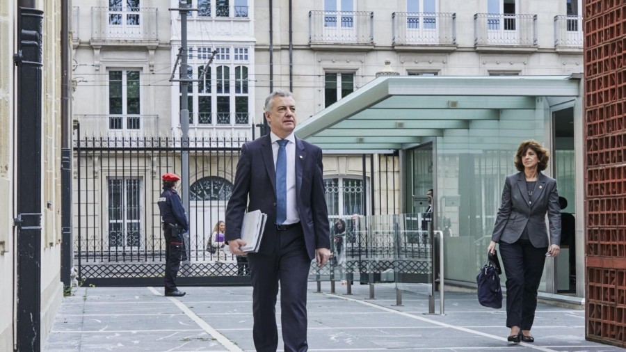 Urkullu Lehendakariak mahai batera deitu ditu alderdi politikoak, apirilaren 30ean, osteguna, 