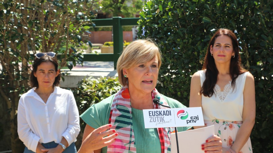 Itxaso Atutxa: “Euskadi berreraikitzea eta enplegua sortzea, inor atzean utzi gabe. Hori da eta izango da EAJren ardura nagusia”