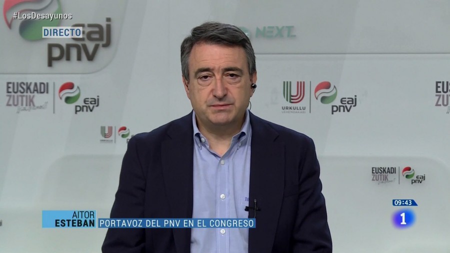 Aitor Esteban defiende la reforma de la Ley de Secretos Oficiales como fórmula para “levantar el velo” sobre la Monarquía o la Transición