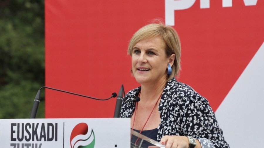 Itxaso Atutxak “Euskadi sozial eta ekonomikoa berreraikitzeko” U-12an mobilizatzeko deia egin dio Bizkaiari