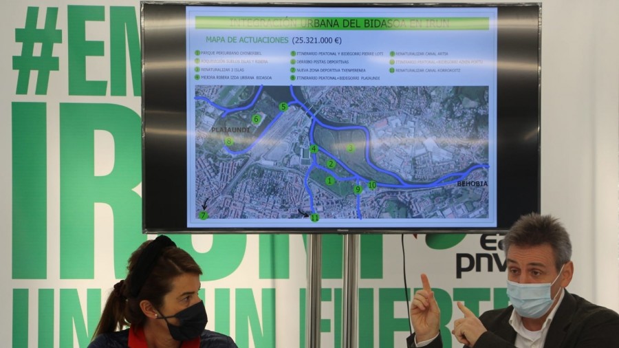 EAJ-PNV apuesta por integrar el Bidasoa en nuestra ciudad