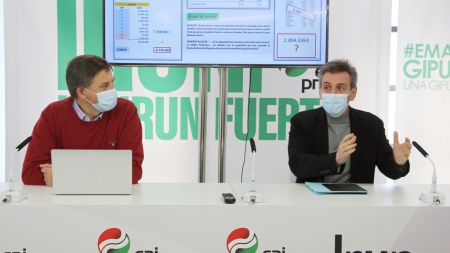 EAJ-PNV propone aprovechar todos los recursos económicos disponibles para ayudas a irundarras